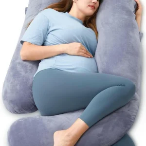 Momcozy Pregnancy Pillow U Shaped (Grey)